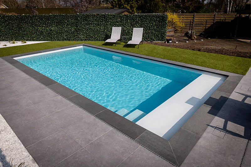 Verschillende soorten kunstgras-voor-rond-zwembad