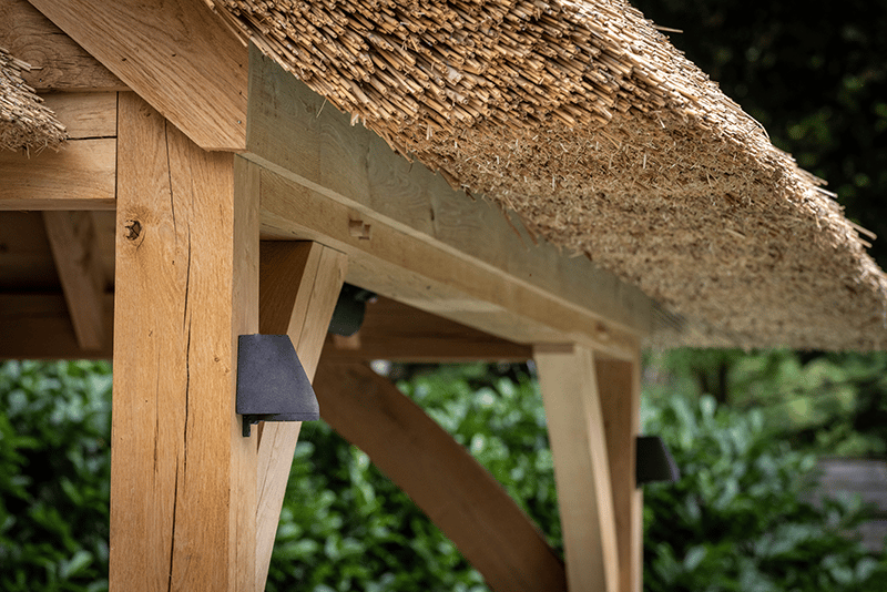 landelijke tuin met zwembad